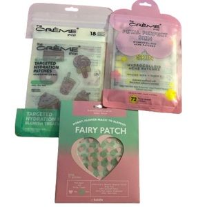 NEW The Crème Shop Acne & Hydration Blemish Patches Lot